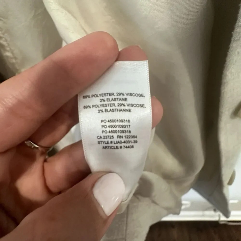 Aritziababaton Utility Flannel Button Shacket Blo… - image 8